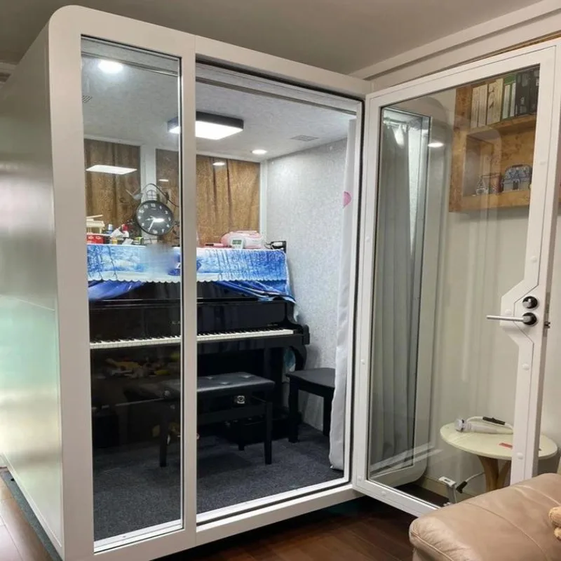 Prefab Office Sound Proof Booth Indoor Outdoor Office Pod Latest Silent Booth Prefab Office Pod