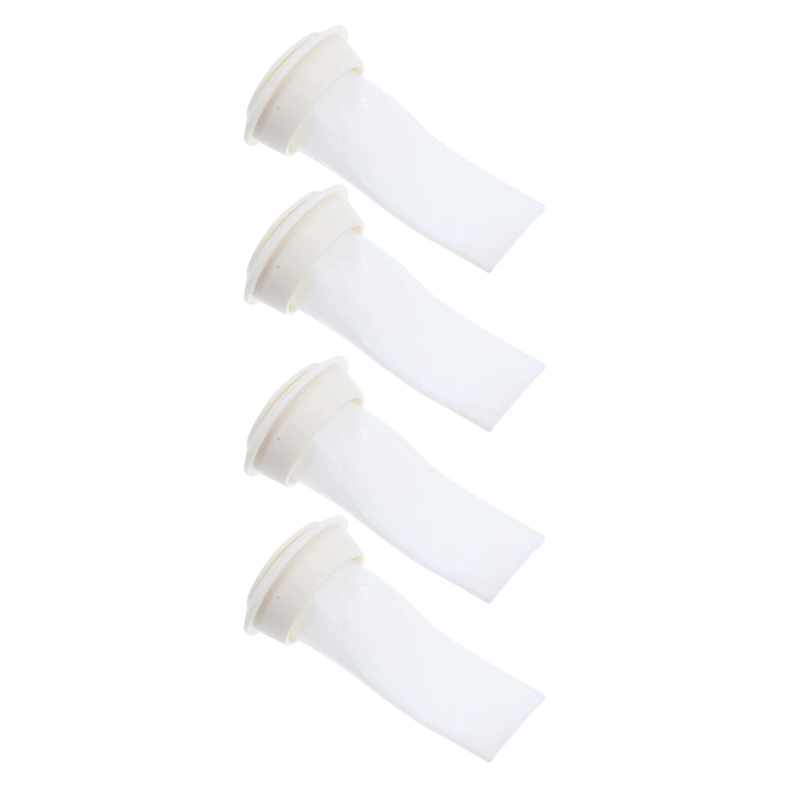 

4pcs Drain Hose Plug For Washing Machine Reusable Plastic Seal Backflow Preventer Sink Floor Trap Odor Prevention Tool