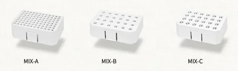 MIX-3000: خلاط مختبر ذكي ومحمول مع سرعة قابلة للتعديل تصل إلى 3500 دورة في الدقيقة، يتميز بمحرك DC بدون فرش.