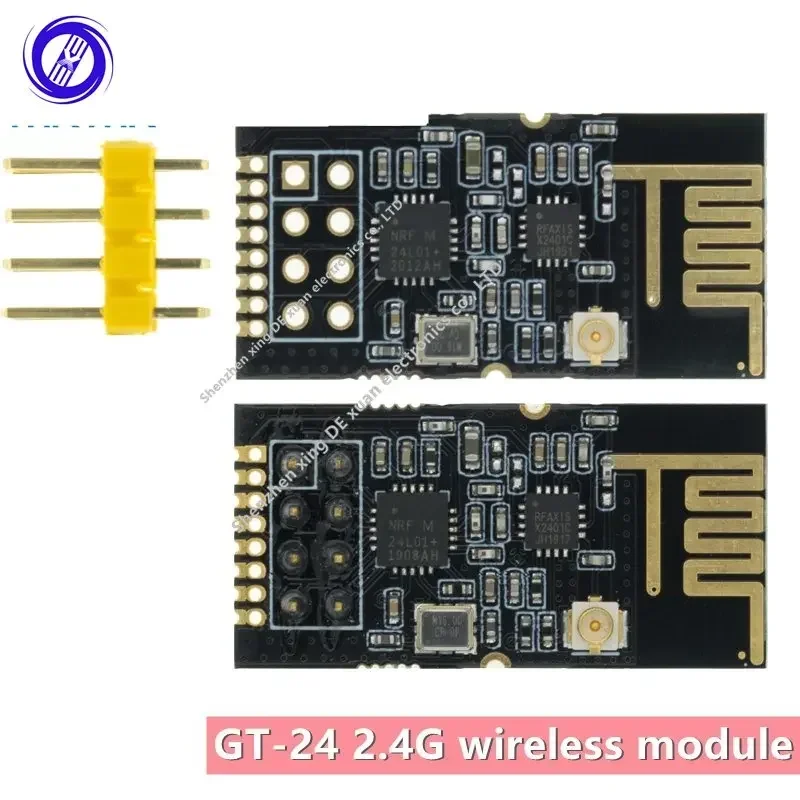 1pcs GT-24 2.4G SMD NRF24L01 1100 meter long-distance NRF24L01+PA+LNA SMD wireless modules 1100meters