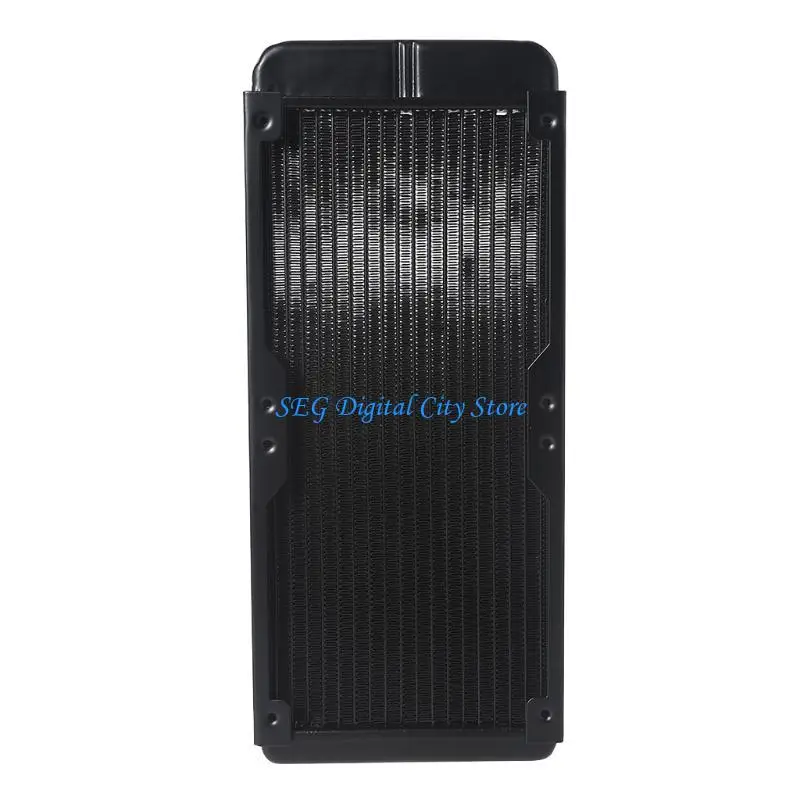 U75B 240mm 18 Tube Computer Water Cooling Radiator 4 Female Thread Heat Dissipation for Computer CPU Water Cool System