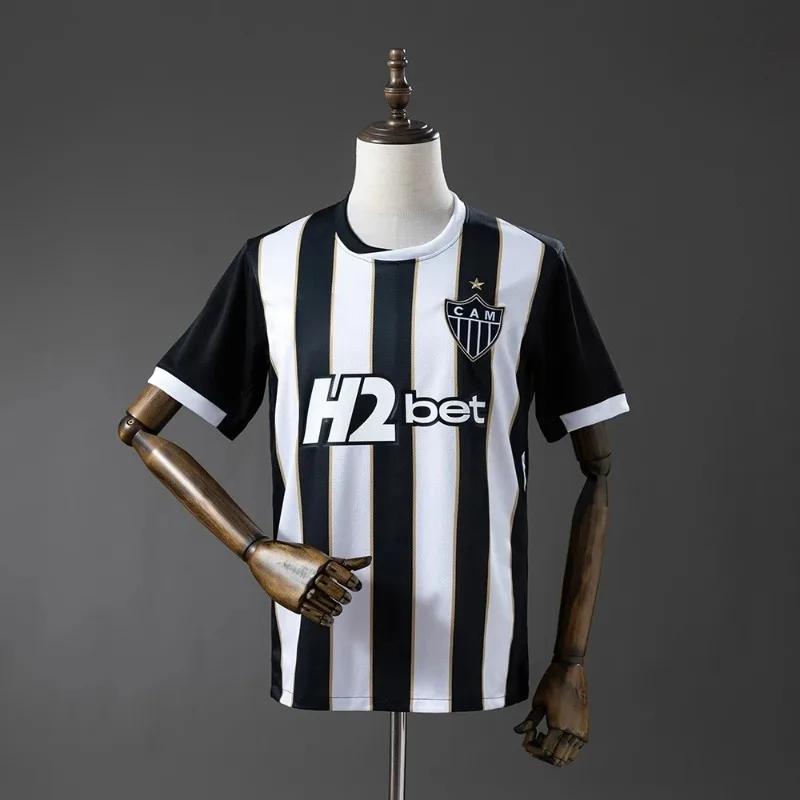 Nova Camisa de Treino Atlético Mineiro 2026 - Respirável e de Secagem Rápida, Unissex, Manga Curta