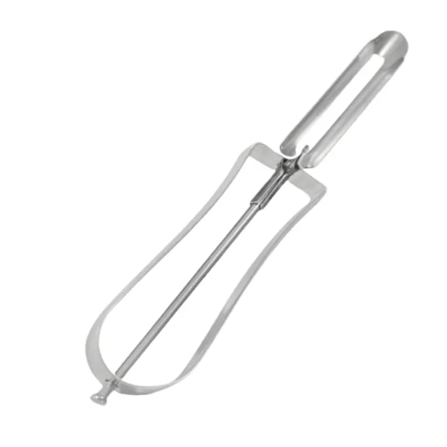 

Professional Stainless Steel Peeler - Swivel Blade, Ergonomic Handle, Potato Eye Remover - Commercial Grade Vegetable Peeler fo