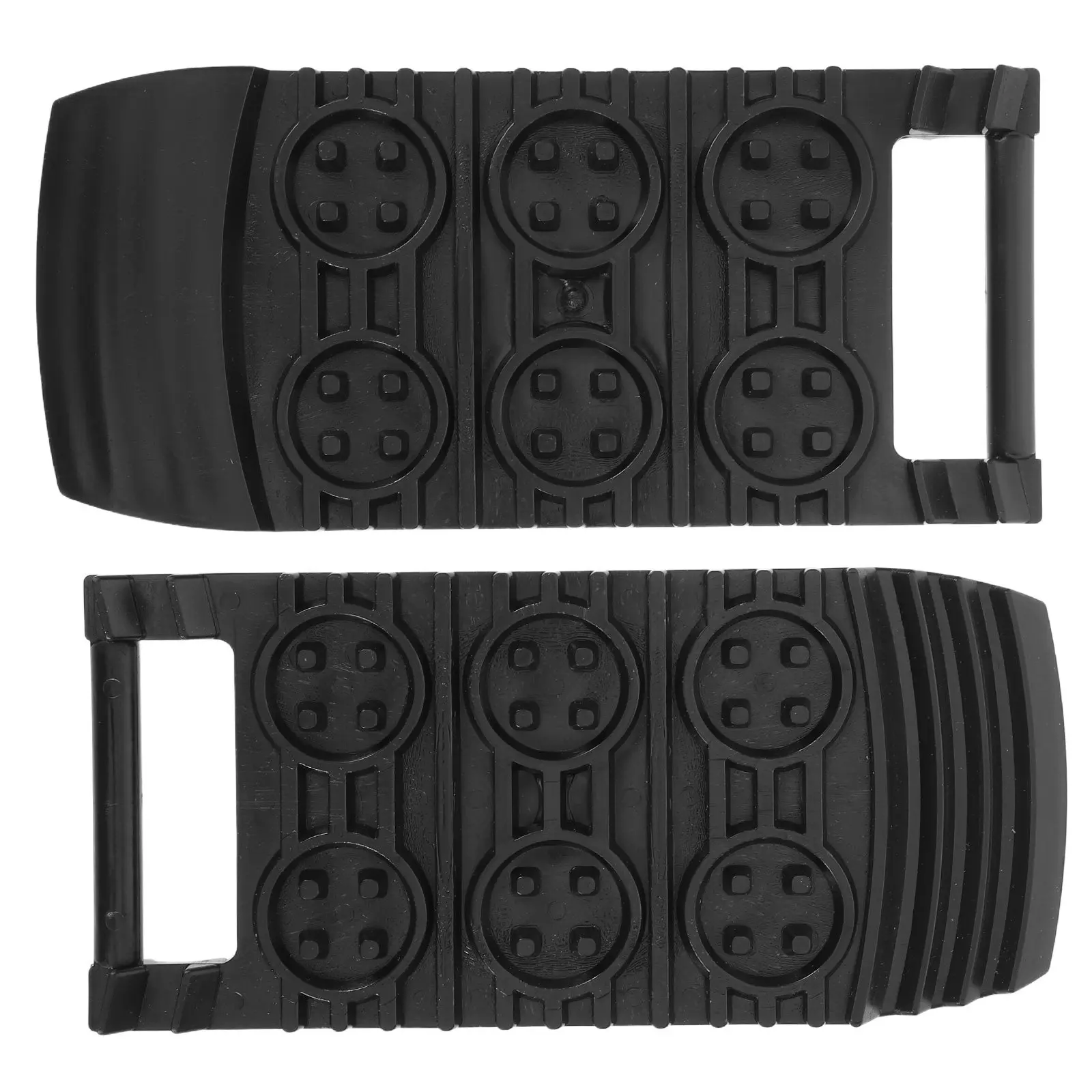 2Pcs Car Off-Road Traction Boards Anti-Skid Tire Pads Portable Recovery Tracks Snow Mud Escape Mat Vehicle Rescue
