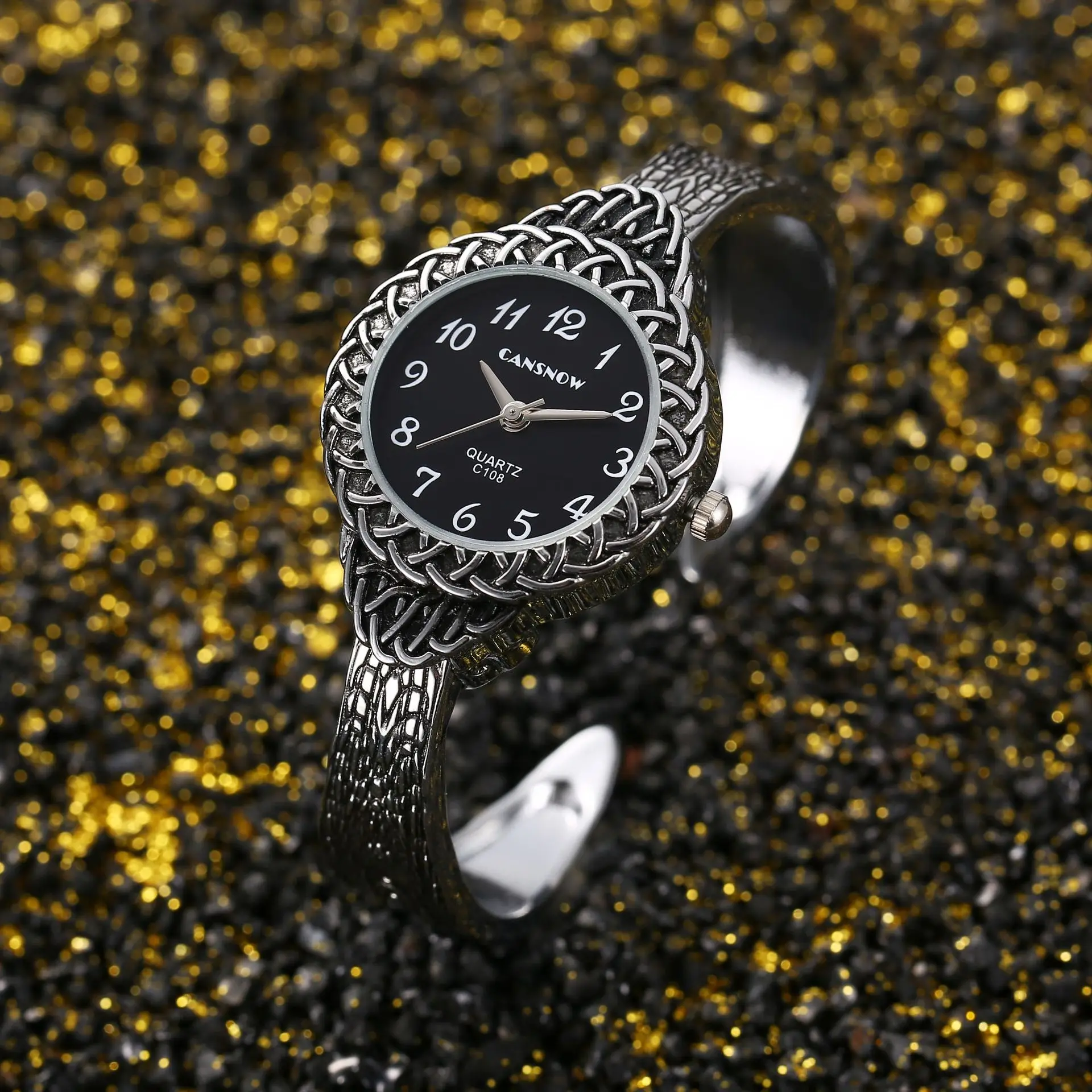 Orologio da polso con cinturino in acciaio argentato oro semplice con diamanti per orologio da donna al quarzo casual da donna Orologio regalo reloj mujer moda