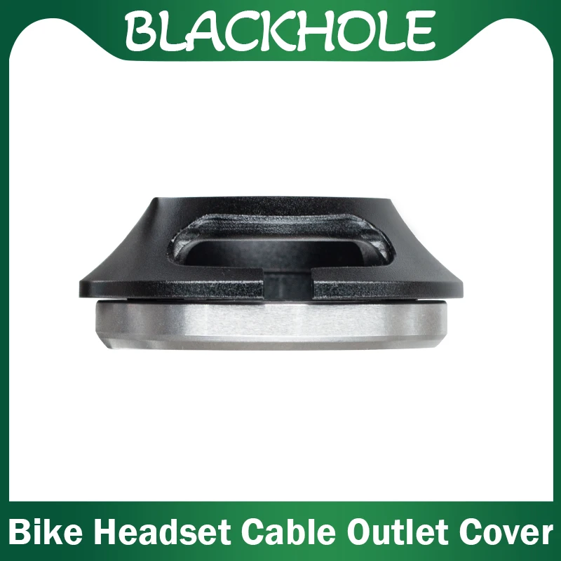 Bike Cable Outlet Headset Cover Use For 52mm to 52mm Diameter Frame Head Tube MTB Road Bike Frame Brake Line Outlet Hole Cover