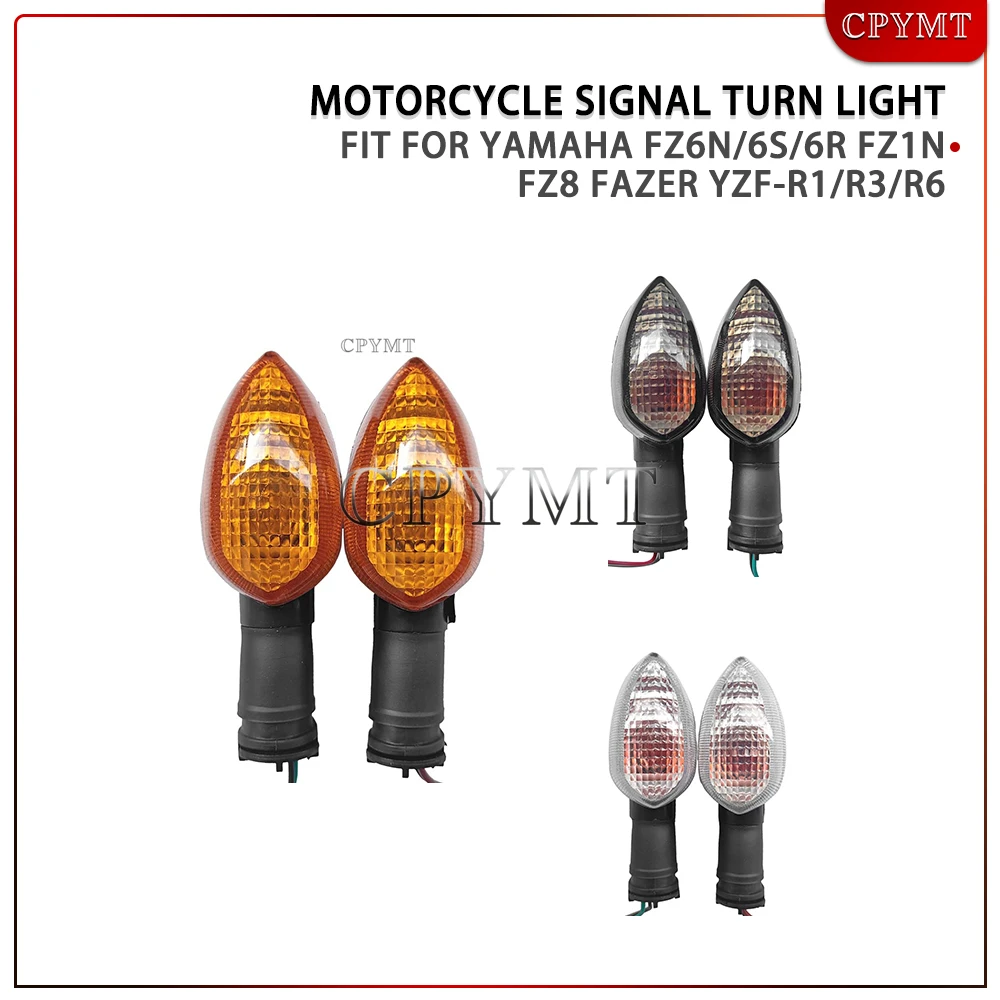 

Motorcycle Turn Signal Lights Fit for Yamaha FZ6N/6S/6R FZ1N FZ8 FAZER YZF-R1/R3/R6