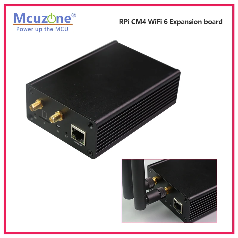 CM4 based wifi6 WiFi 6E expansion board,Raspberry Pi Compute Module 4, Intel AX200 AX210 PCIe A Key