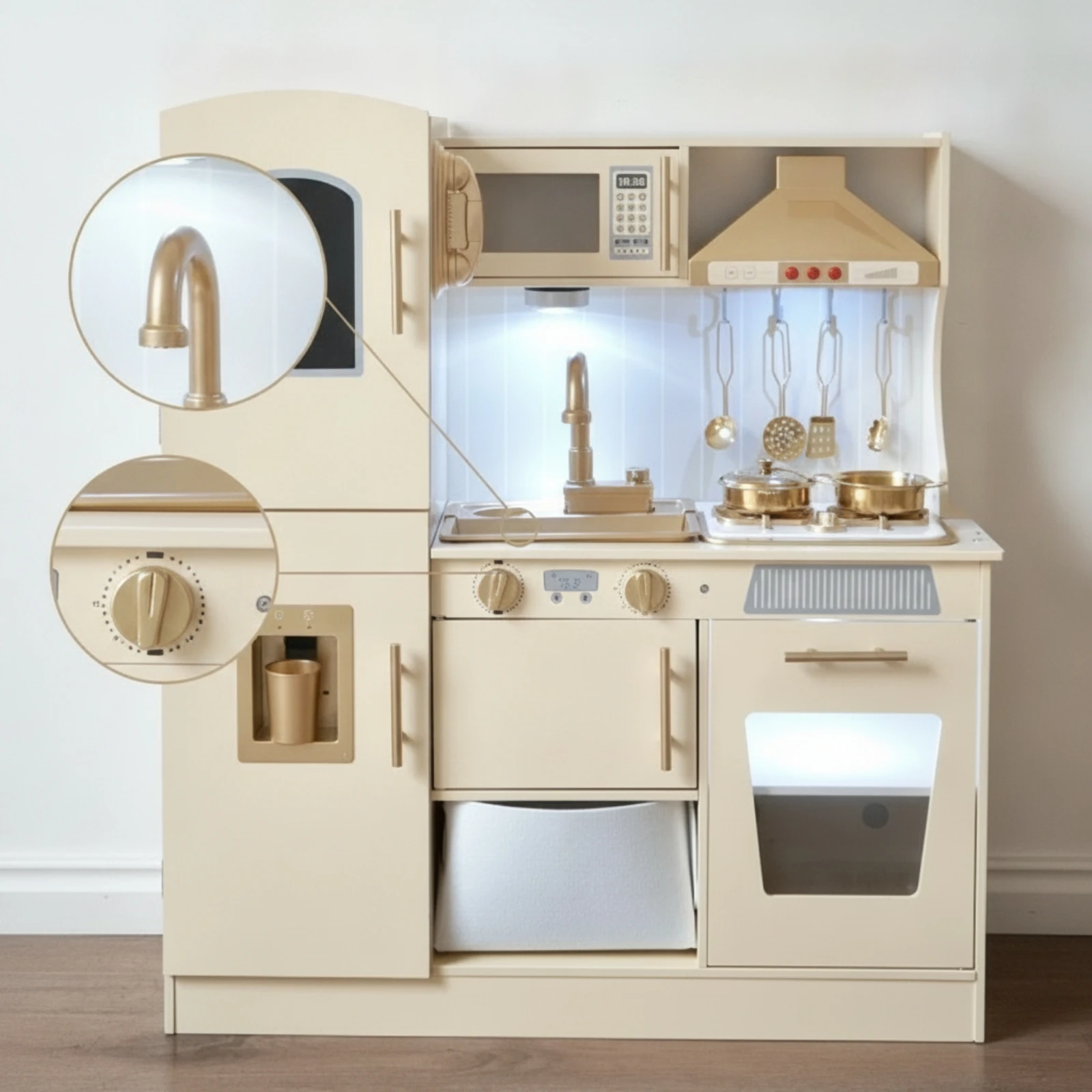 Wooden Play Kitchen Ahorra Esp - đánh giá và giá Kids Outdoor Kitchen