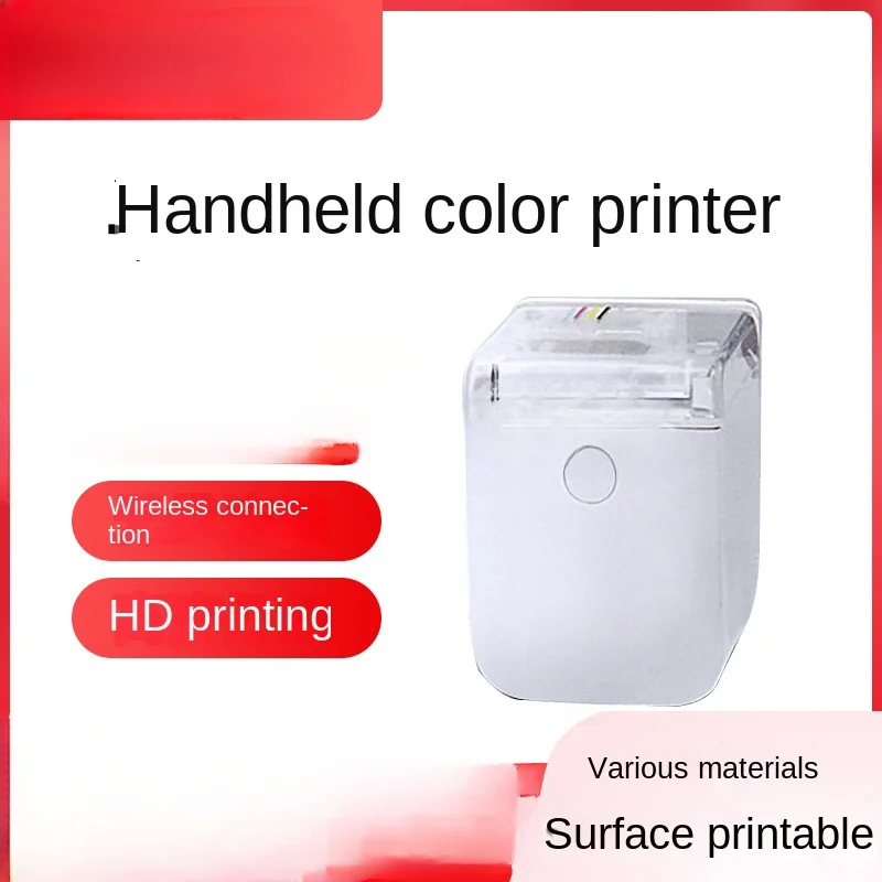 

Handheld Color Printer Mini Portable Small Printing Machine Wireless Intelligence