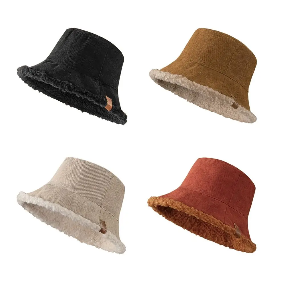 العصرية سروال قصير الشتاء قبعة بحافة سميكة عكسها بنما قبعة امبسوول لينة قبعة الورك للنساء #2