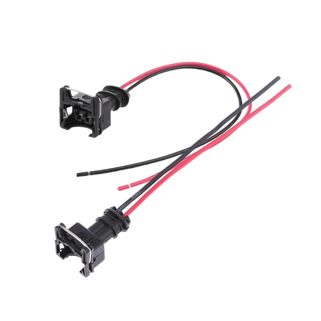 2PCS 2 Pin Car Fuel Injector nozzle EV1 Lgnition Coil Oxygen sensor Junior Power Connector 15cm Wire Harness Plug