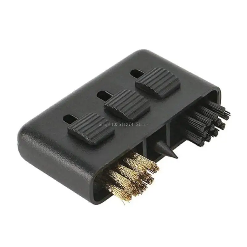 

3 in 1 Golf Cart Brush with Golf Grooves Sharpening Tool for Golf Enthusiasts