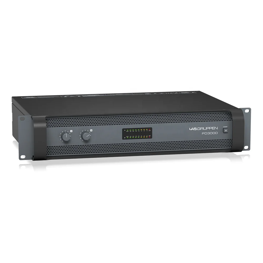 2026 SELL Amplificador de Potencia de 2 Canales y 3000W Lab.gruppen PD3000, Equipo de Sonido, Sistema PA, Amplificador de Potencia para Altavoces Line Array