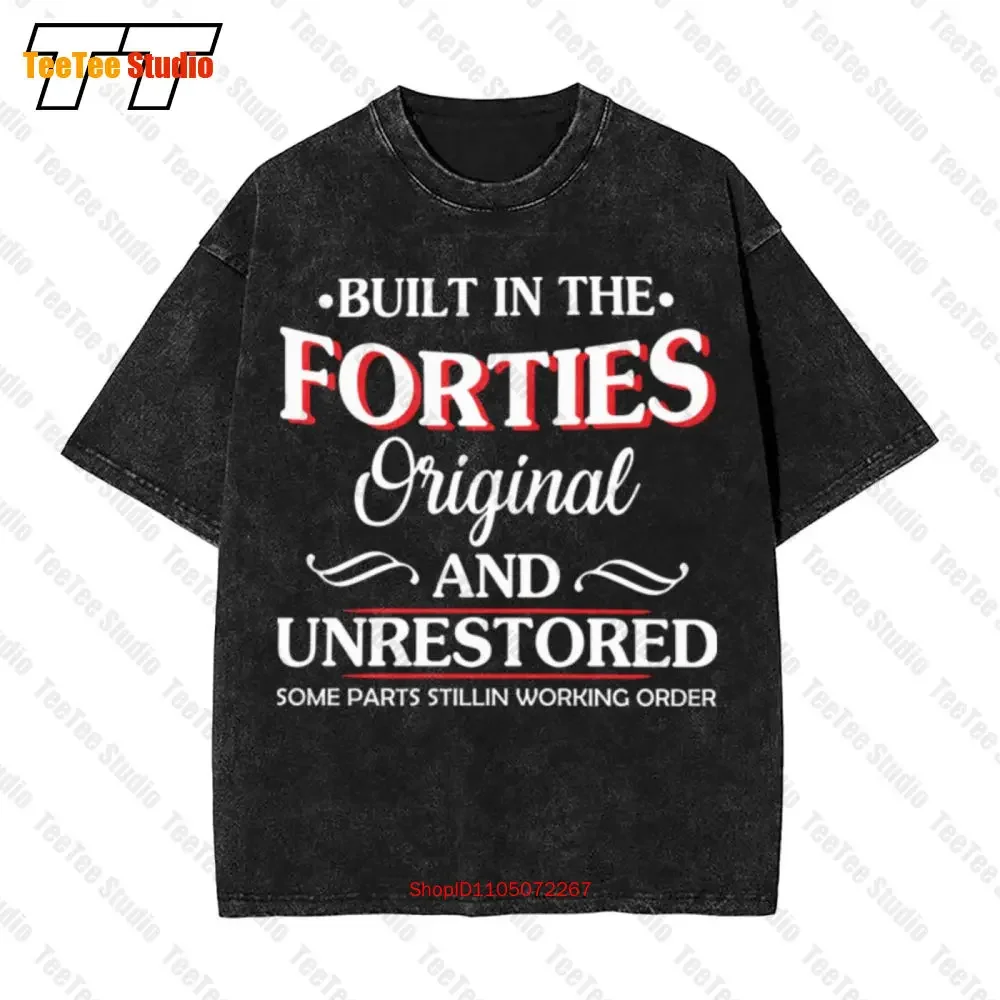 Built In The Forties Original And Unrestored Some Parts Still Working Order Vintage Oversized T-Shirt Tee COTL