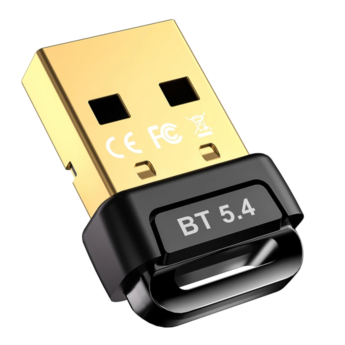 5.4 Bluetooth Adapter Driver-Free /BLE Low Latency Computer External USB Mini Bluetooth