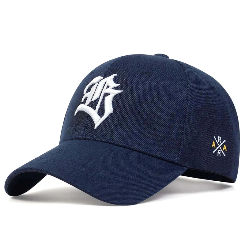 Unisex Gothic Letter Geometric Embroidery Baseball Caps Spring and Autumn Outdoor Adjustable Casual Hats Sunscreen Hat image 5