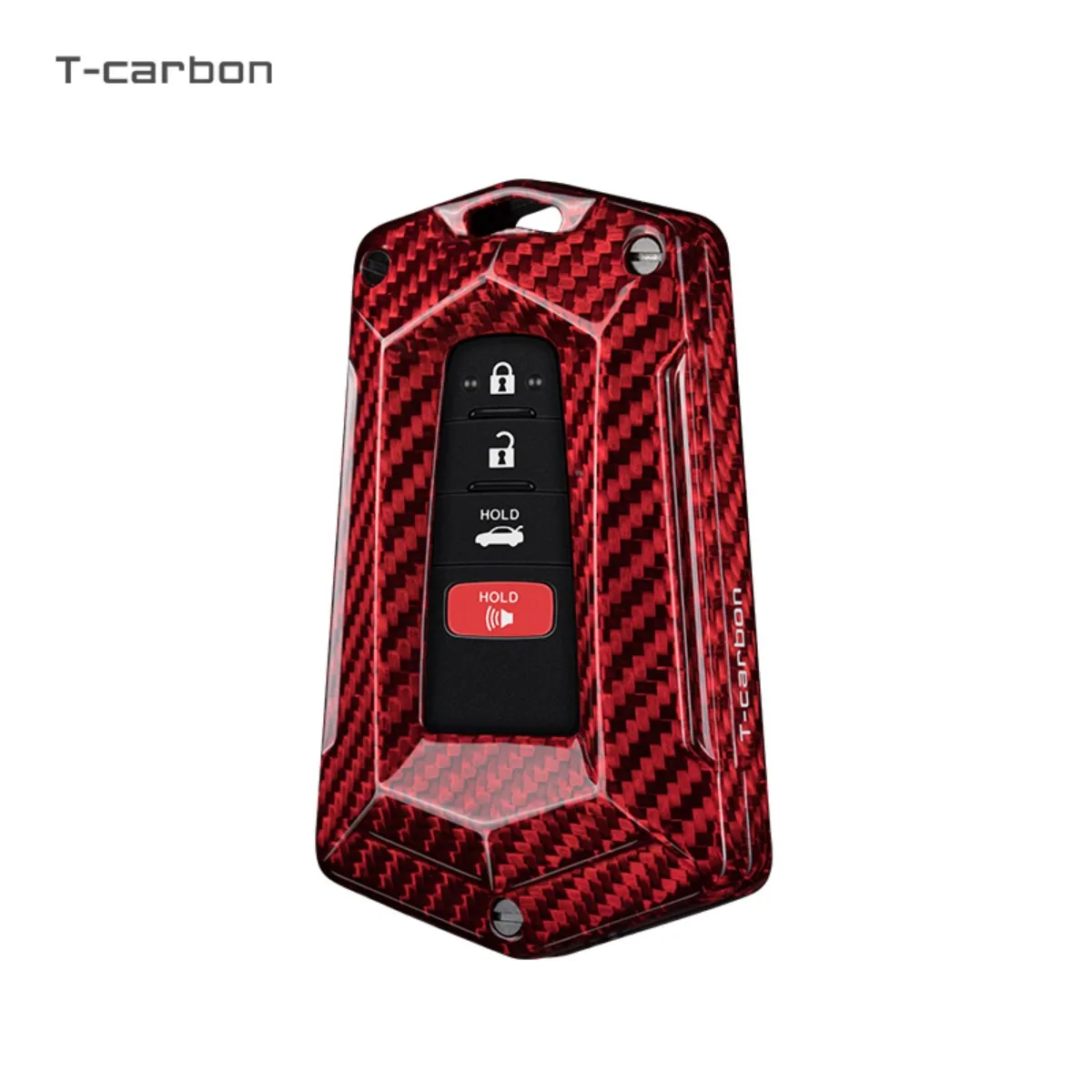 

Carbon Fiber Car Key Covers For Toyot Camry Key Cover Fashion Styling Interior Accessories T-carbon Car Key Case