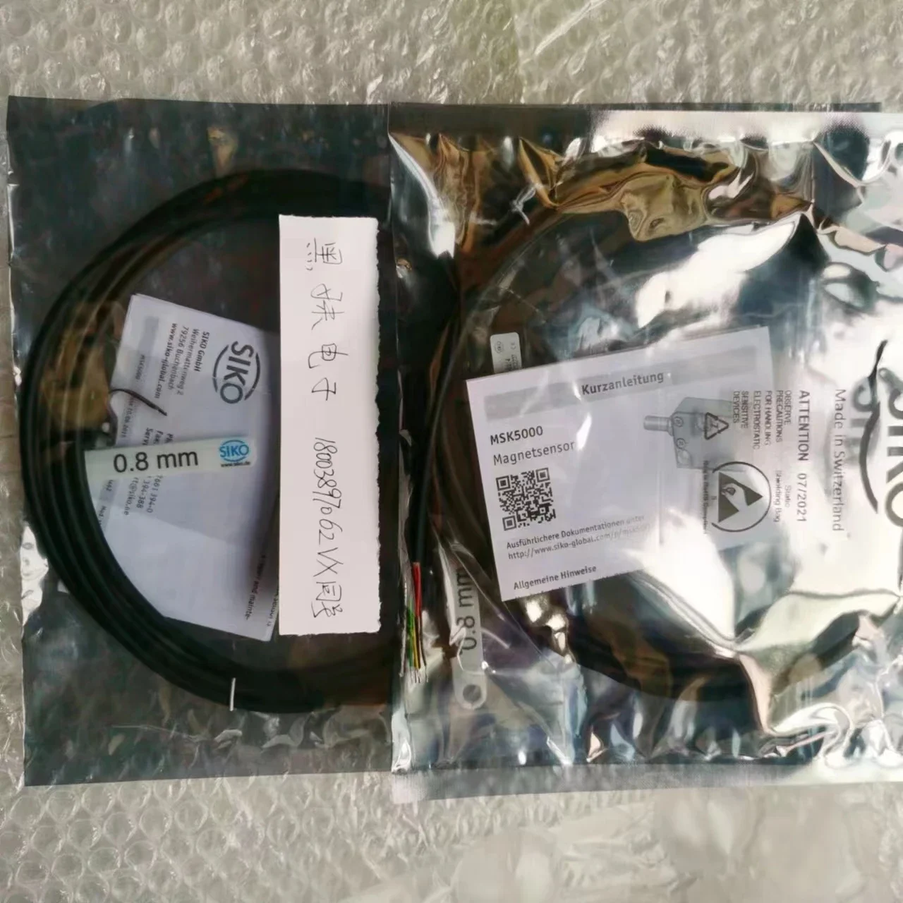 Sensore magnetico SIKO MSK5000-10-K-E1-2-PP- 0-0.01-4