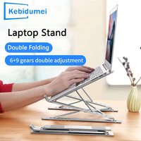 Laptop Stand Aluminum for Macbook Tablet Notebook Adjustable Portable Stabe Laptop Stand Cooling Stand Foldable Notebook Holder