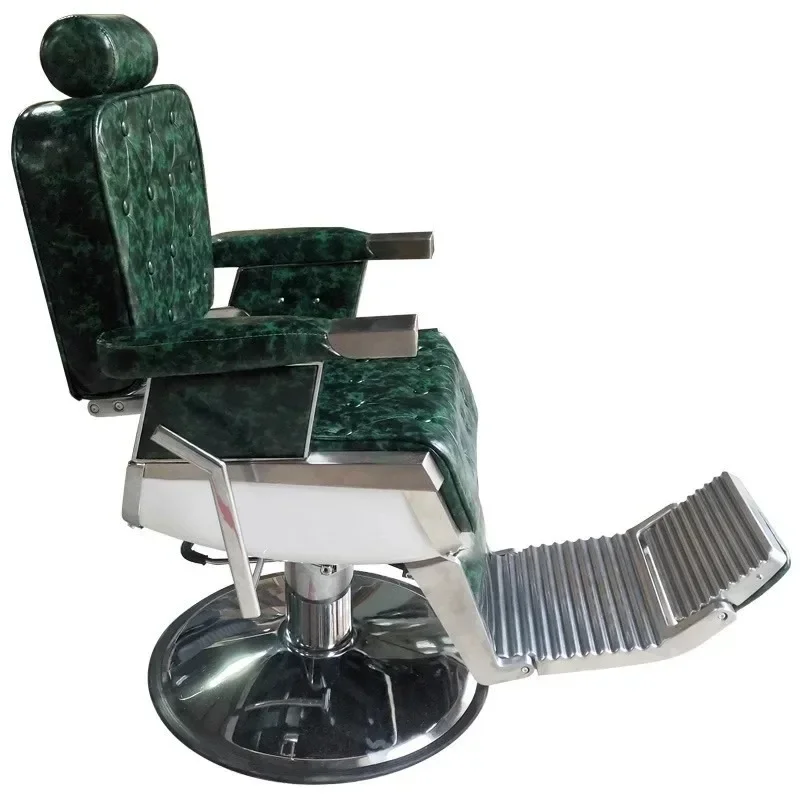 Ld 30Barber shop tête d'huile rétro spéciale peut être posée pour hommes rasage et toilettage chaise de barbier salon