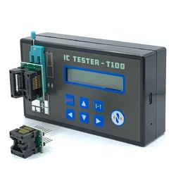 LED Integrated Circuit Tester Transistor Tester Circuit IC Chip Detection General For Test Logic Chips 74HC 74LS CD40 45/145