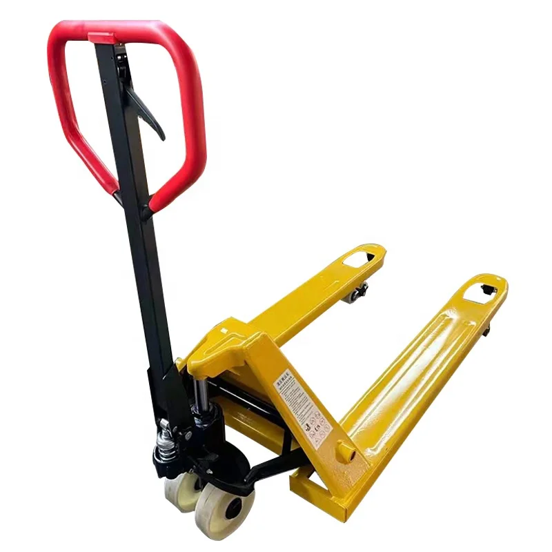 High Lift Manual Pallet Truck With Brake 2000kg Wheels China