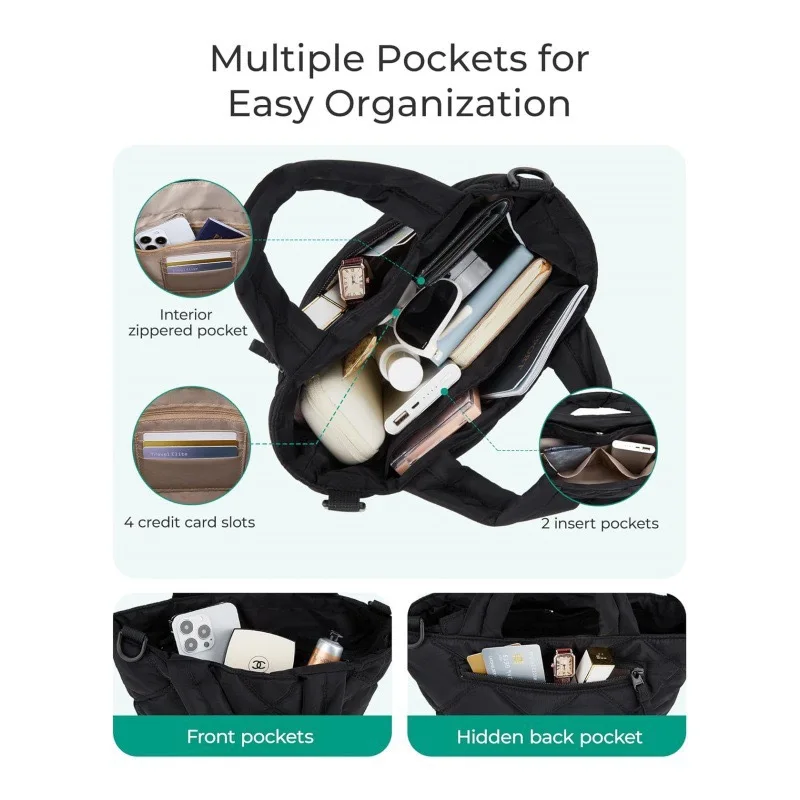 حقيبة ظهر شبكية قابلة للنفخ، حقيبة ظهر صغيرة لتنظيم حقيبة اليد للنساء