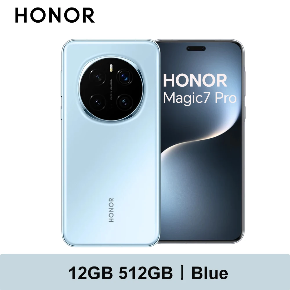 HONOR Magic7 Pro 5G Smartphone Snapdragon 8 Elite 6,8'' 120Hz LTPO Display 5270mAh 100W Ladung Magic UI 9.0 Basierend auf Android 15