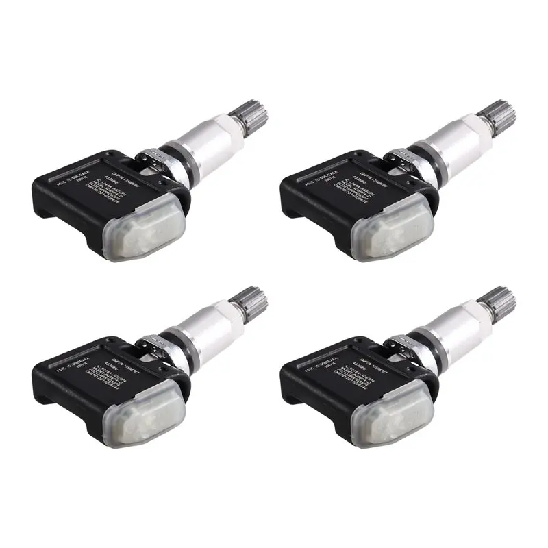 A58X-For Bolt EV Cadillac ATS-V CTS-V CTS Opel Vauxhall Astra J Compatible 4Pcs 13598787 TPMS Tire Pressure Monitor Se