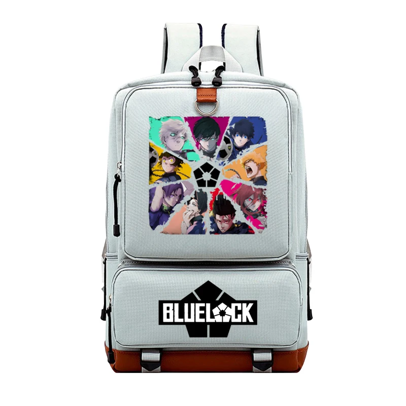 

BLUE LOCK Anime Backpack Students School Bag Teenager Travel Cartoon Bookbag Large Capacity Laotop Backpack Back to School Gift
