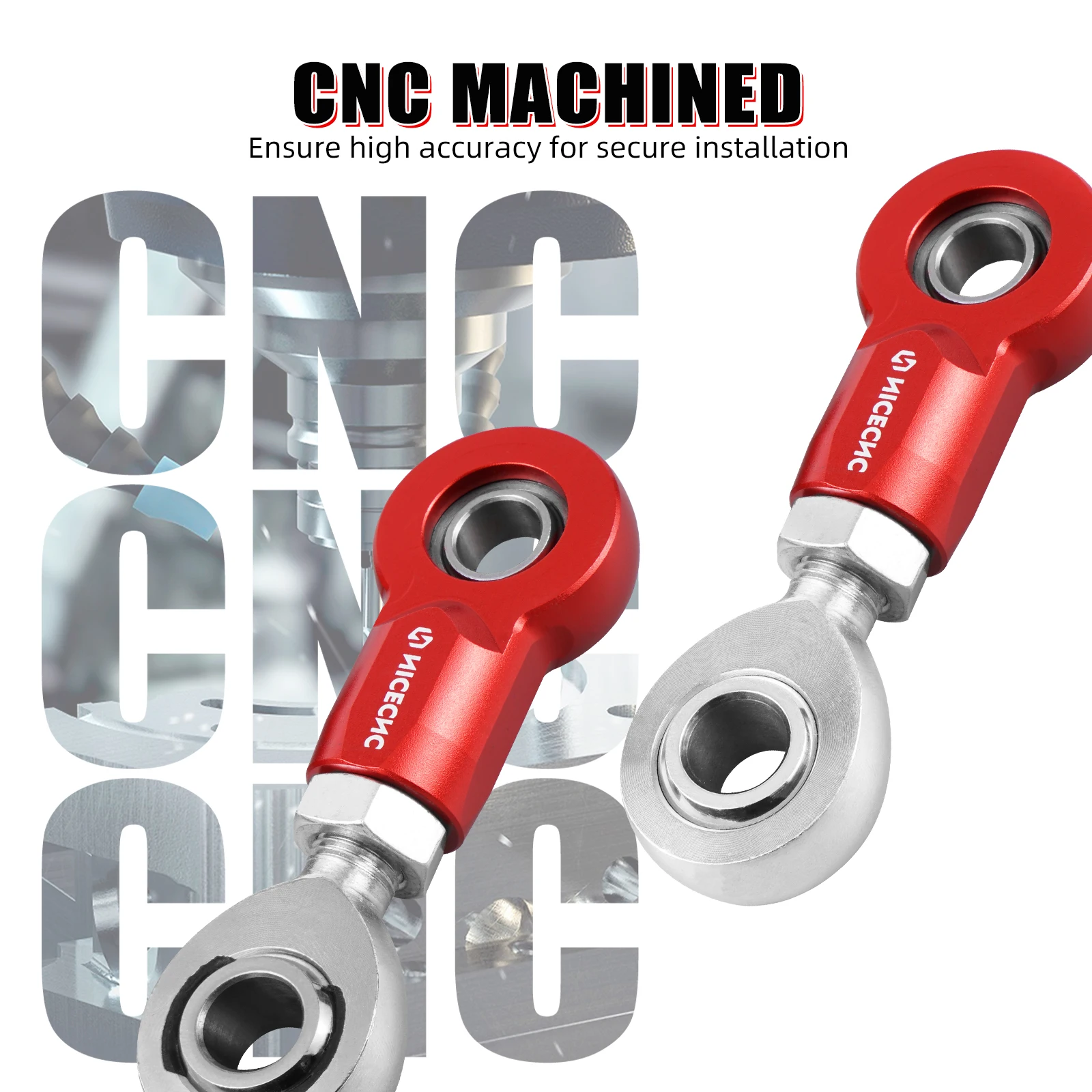 NICECNC Für Can-Am Maverick X3 2017-2023 Vorder- und Hinterachs-Stabilisator-Kit Max R 4x4 Turbo Anti-Roll-Stabilisator Aufhängungsteil – Detail 9