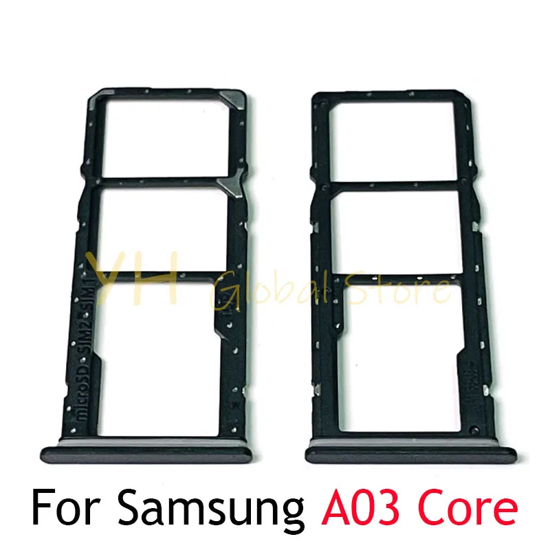 

For Samsung Galaxy A01 A03 Core Sim Card Slot Tray Holder Sim Card Repair Parts