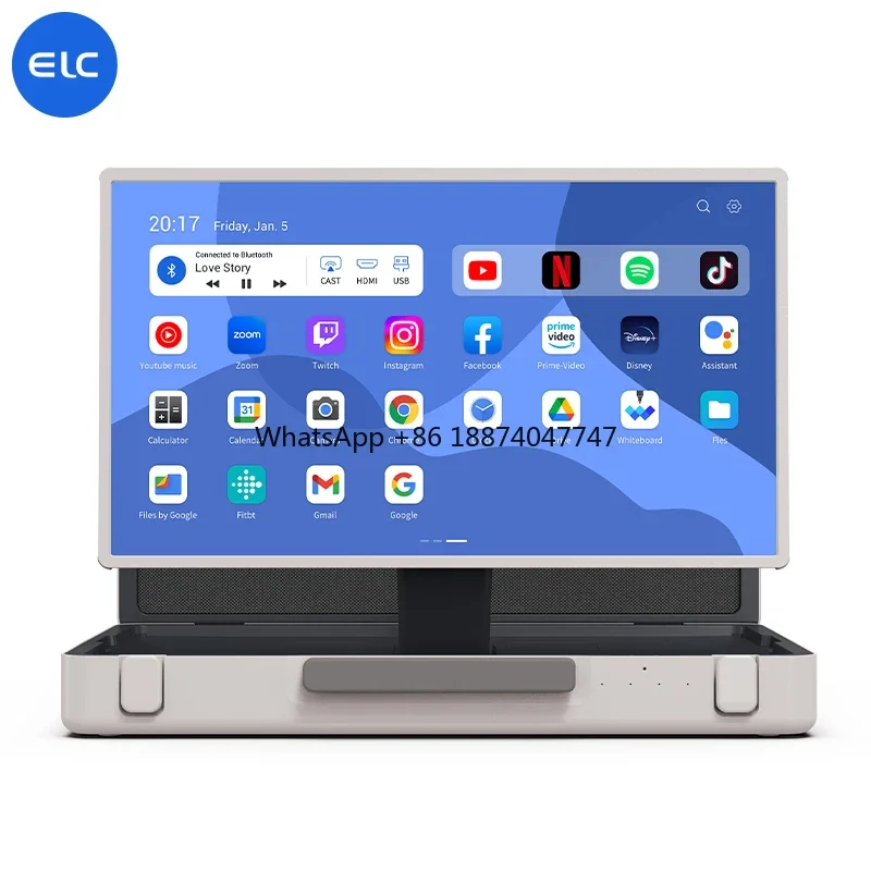 Quality certification 27 Inch Android 12 8+128GB Smart TV High Performance ELC Packgo Touch Tablet