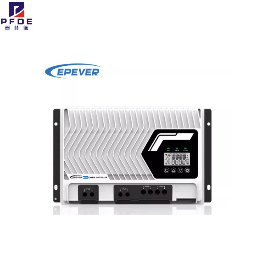 EPEVER NEW MPPT Solar Charge Controller IP43 Waterproof 12V/24V/48V 50/60/75/80/100A  DC Auto Support LiFePO4 200V PV Panel
