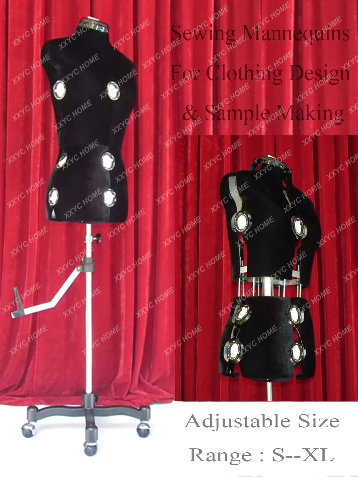 Tailor Models for Clothing Design Factory Direct Selling the Newest Design Adjustable Size Sewing Mannequin in China