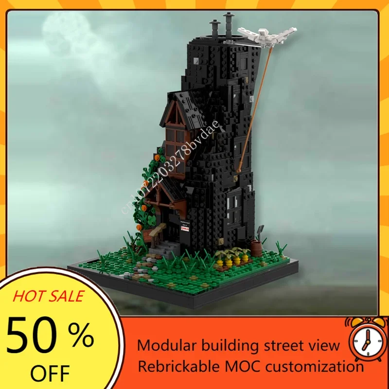 1470PCS Lovegood House Modular MOC Custom Puzzle Creative Street View Architecture Model Educational Assembly Toy Gift