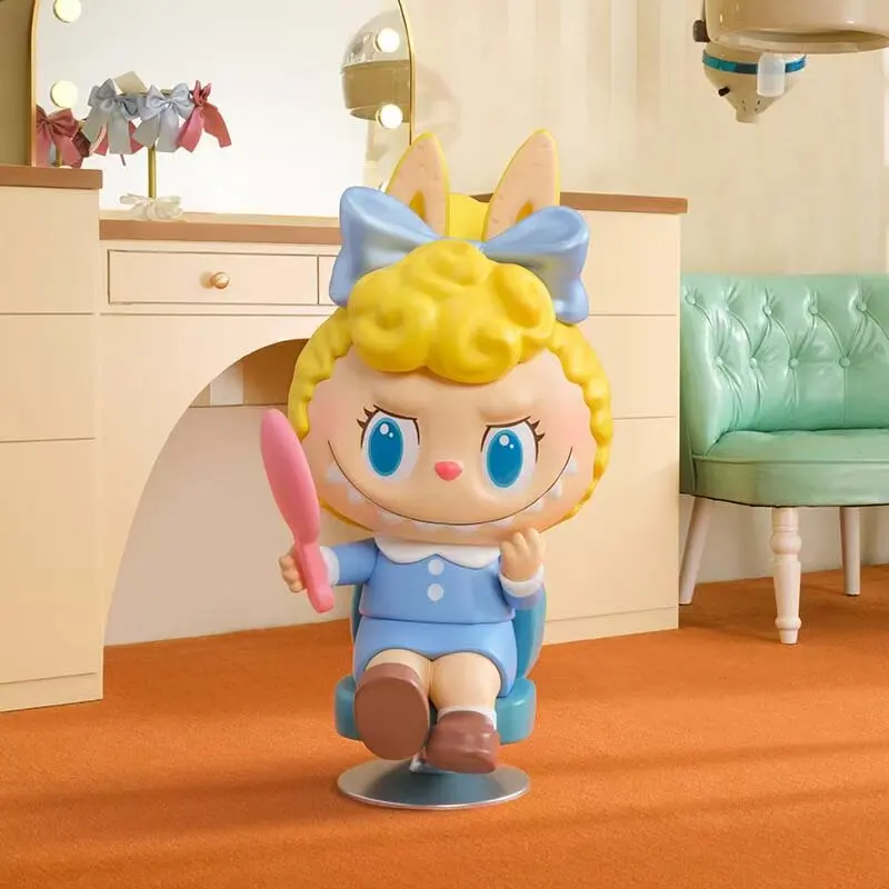 POP MART THE MONSTERS Hair Salon Series Labubu Blind Box Mysterious Box Surprise Box Collectible Figurines Toys Kids Gift view 5