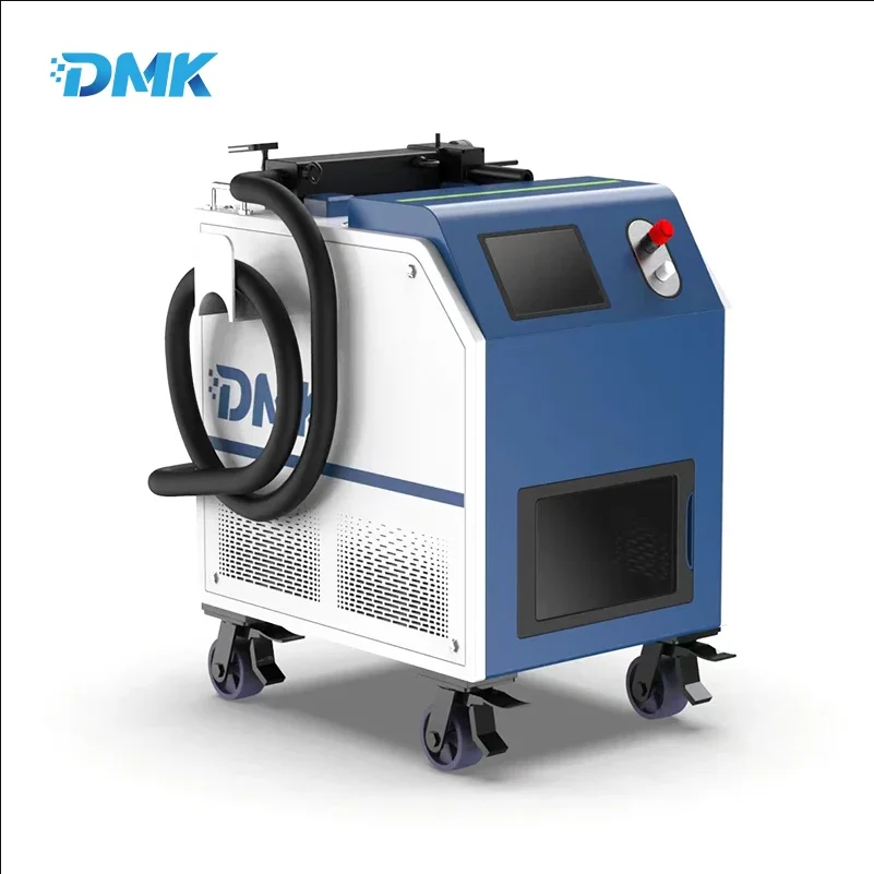 DMK Pulse-máquina de limpieza láser de 500W, alta eficiencia, removedor de óxido de pintura de coche, equipo de limpieza automático para Metal SS aluminio