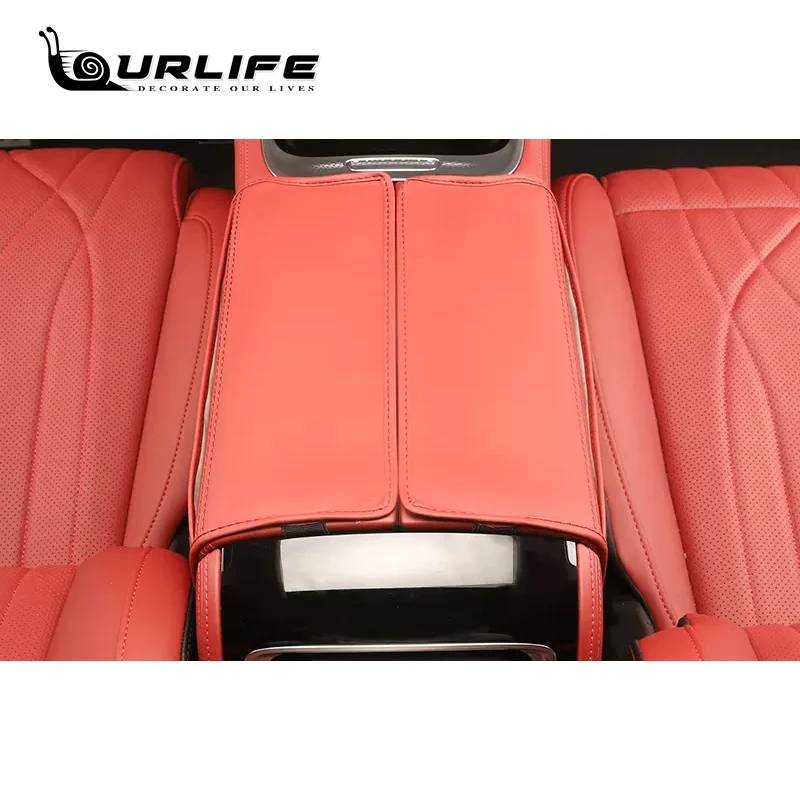 For Chery EXEED RX 2022 2023 2024 Car Styling Interior Armrest Anti-dirty Pad Cover Sticker PU Leather Cover Auto Accessories