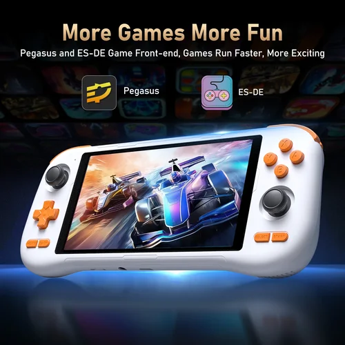 Imagen 2 del producto Consola de juegos portátil KINHANK K56 pantalla táctil de 5,5 pulgadas 50 emuladores PS1/PSP/DC/SS 5000mAh WIFI5 Android 14 reproductor de juegos Retro regalo