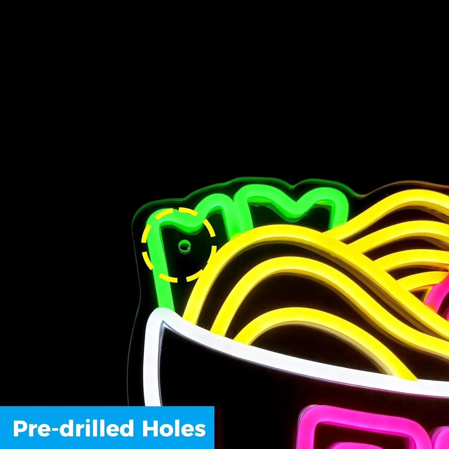 Ramen Neon Sign Ramen Open LED Neon Light, USB Neon Sign, Dimbaar Ramen Open Sign voor Restaurant, Winkel, Kantine Wanddecoratie