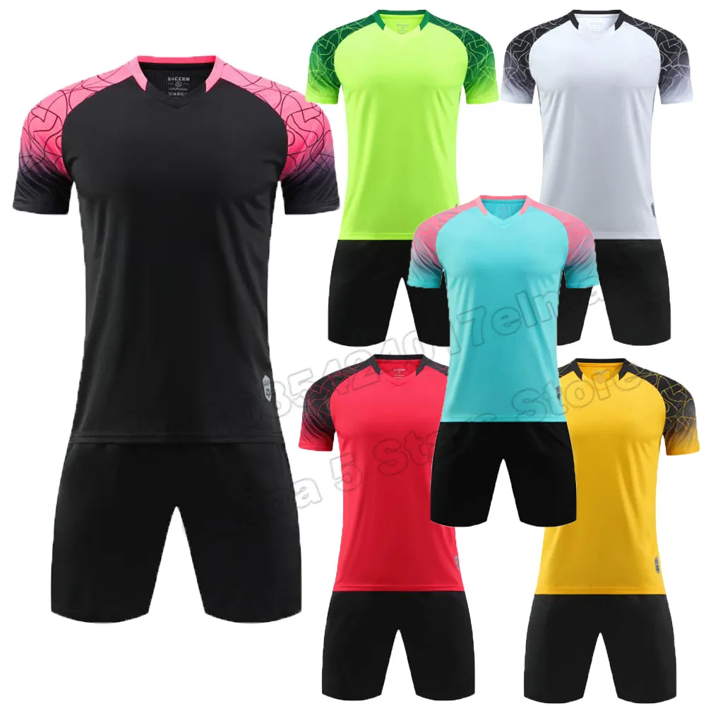 

24/25 Men Kids Football Jerseys Custom Soccer Uniforms Sports Clothes Women Football Sportswear Team Training Tracksuit Uniforms