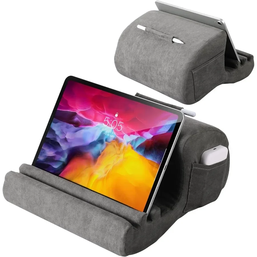 

CreaDream Подставка для подушки для планшета Наволочка для iPad Держатель для планшета для кровати и стола с 3-мя углами обзора Аксессуар для планшета Com