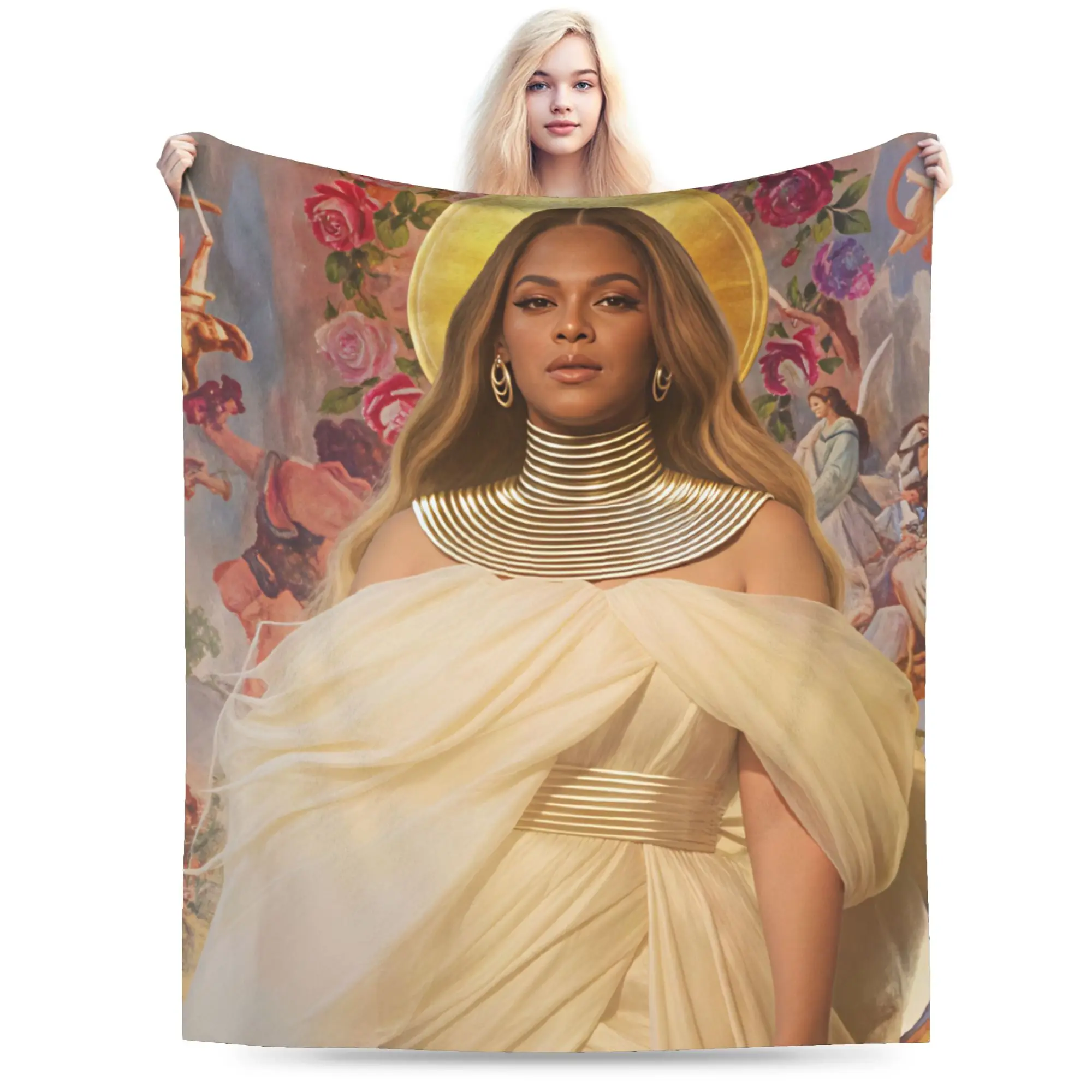 Pop Music Beyonce  Blanket Quality Super Soft  Bedding Throws Winter Child Home Decor Fashion Bedspread
