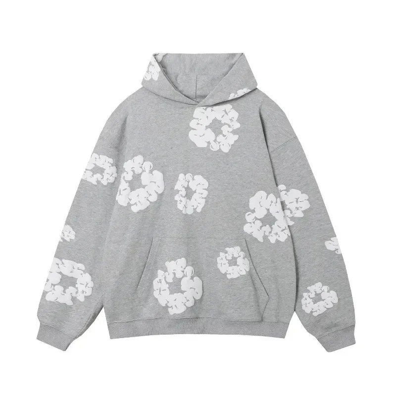 Flower Men\'s Hoodie 3D Printing Spring and Autumn Hoodie Four Seasons Women and Kids Fashion Street Long-sleeved Sweatshirt