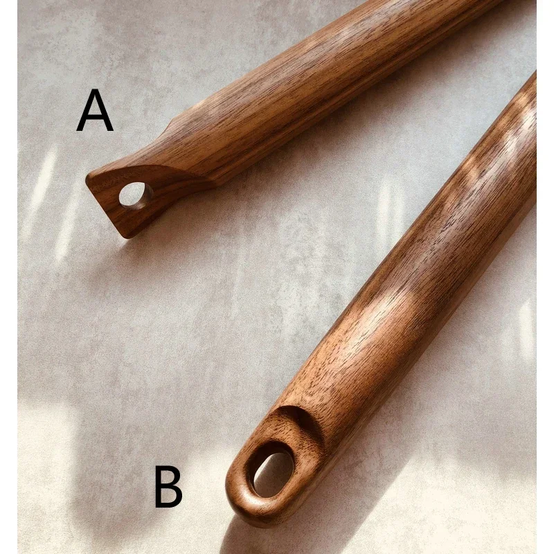 Natural Walnut Rolling Pin for Dough Wooden Roller Pastry Roll Kitchen Accessories Cake Pizza Tools