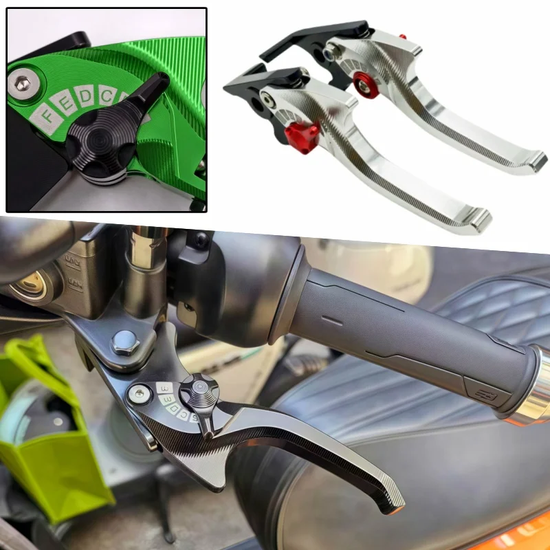 

Для YAMAHA MT-03 2018 2019 2020 2021 2022 Новая парковочная ручка с ЧПУ, тормозной рычаг сцепления, аксессуары для мотоциклов 2018-2022 MT-03