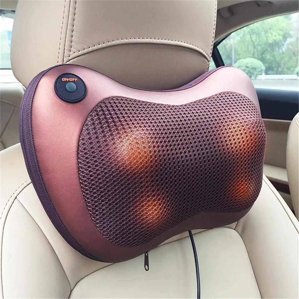 Body Massage Pillow Neck Massager Electric Massager Cervical Massage Pillow Back and Neck Massager Sleeping Massage Pillow Car