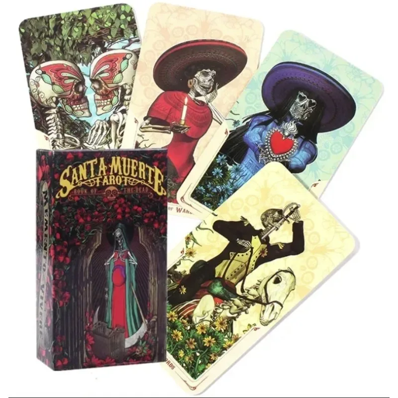 Santa Muerte Tarot Deck Book of the Dead Cards Deck Tarot Oracle Cards Game Board games 